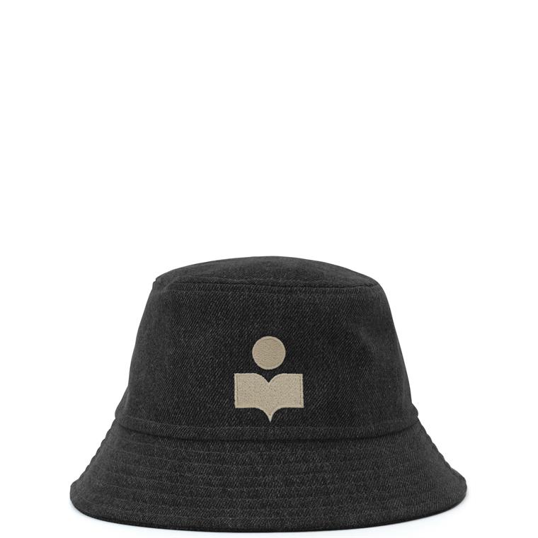 Isabel Marant Haley Bucket Hat, Grey